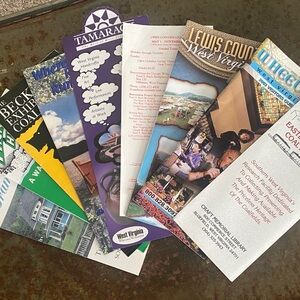 West Virginia Travel Brochures Collection Y2K. Lot of 9. Hinton, Bramwell, Coal